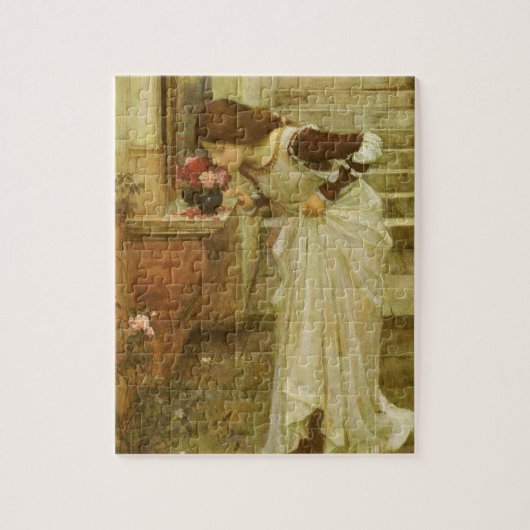 Puzzle Le Sanctuaire de John William Waterhouse (Vertical)