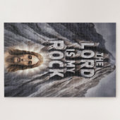 Puzzle Le Seigneur Est Mon Rocher : Psaume 18:2 (Horizontal)