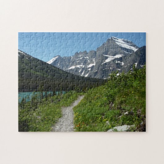 Puzzle Le sentier du lac Josephine avec la guilde du mont (Horizontal)