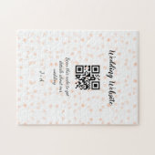 Puzzle Le site web mariage scanner code QR pour les détai (Horizontal)