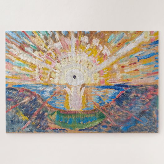 Puzzle Le Soleil 1912 | Edvard Munch | (Horizontal)
