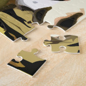 Puzzle le soleil me garde depuis des jours (Côté)