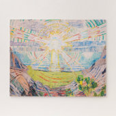 Puzzle Le soleil par Edvard Munch (Horizontal)