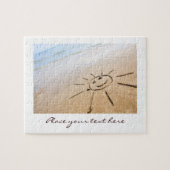 Puzzle Le soleil sur la plage (Horizontal)