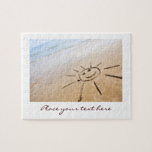 Puzzle Le soleil sur la plage (Horizontal)