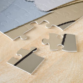 PUZZLE LE SOLEIL SUR LES COLLINES ABSTRAITES (Côté)