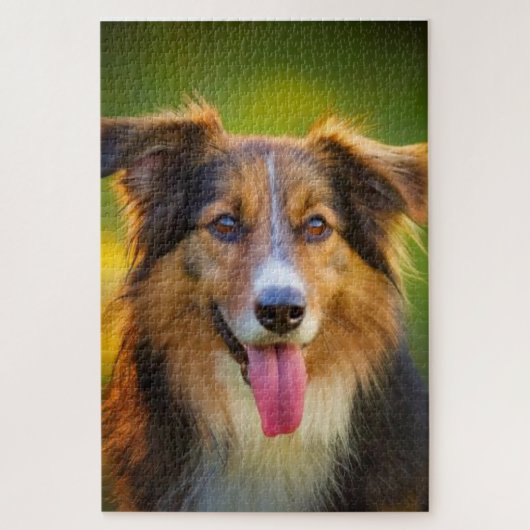 Puzzle Le sourire de Corgi (Vertical)