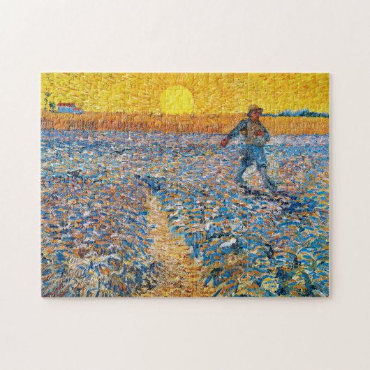 Puzzle Le Sower, Van Gogh (Horizontal)