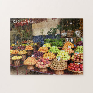 Puzzle Le stand de fruits Real Portugal-Madère