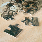 Puzzle "Le support", c.1900 (huile sur la toile) (Côté)