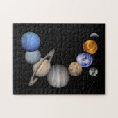 Puzzle Le système solaire (Horizontal)