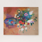 Puzzle Le tableau de Odilon Redon, Bouquet de fleurs, (Horizontal)
