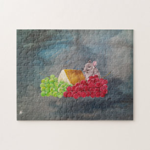 Puzzle Le tableau invité indésirable par Alfred Fox