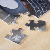 Puzzle Le tableau Les femmes bédouines d'Alfred Fox (Côté)