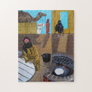 Puzzle Le tableau Les femmes bédouines d'Alfred Fox