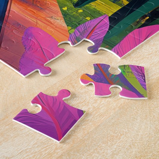 Puzzle Le Taj Mahal. Agra, Inde. (Côté)