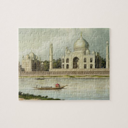 Puzzle Le Taj Mahal, tombe de l'empereur Shah Jehan et (Horizontal)