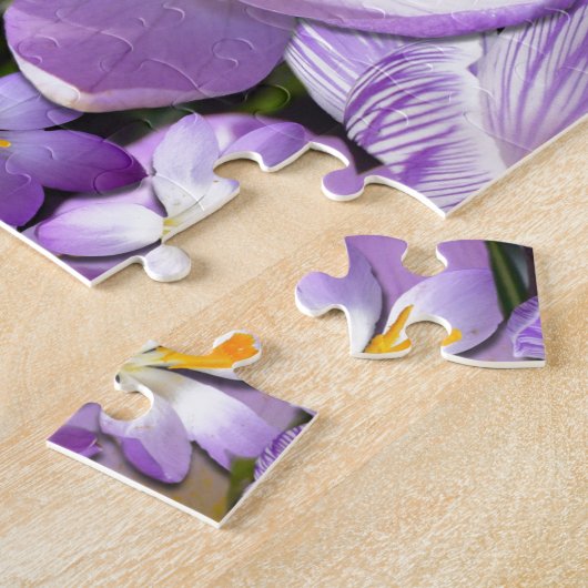 Puzzle Le Tasteur de Crocus (Côté)