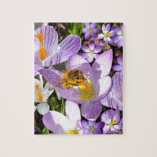 Puzzle Le Tasteur de Crocus (Vertical)