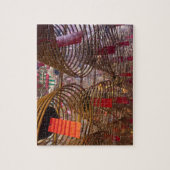 Puzzle Le temple bouddhiste Man Mo de Hong Kong (Vertical)