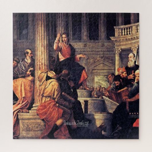 Puzzle Le Temple Trouvant 1558 Écritures (Vertical)