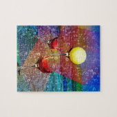 Puzzle Le tennis célèbre dans polychrome (Horizontal)