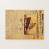 Puzzle Le Titanic coule après une collision avec un icebe (Horizontal)