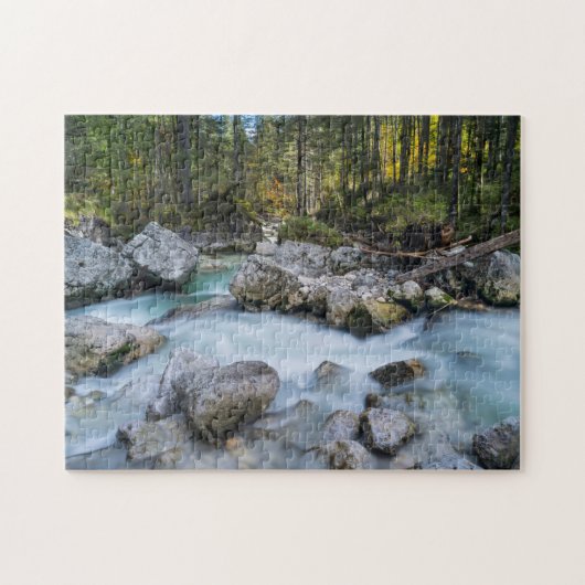Puzzle Le torrent Ramsauer Ache (Horizontal)