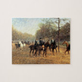 Puzzle Le tour de matin, rangée putréfiée, Hyde Park, (Horizontal)