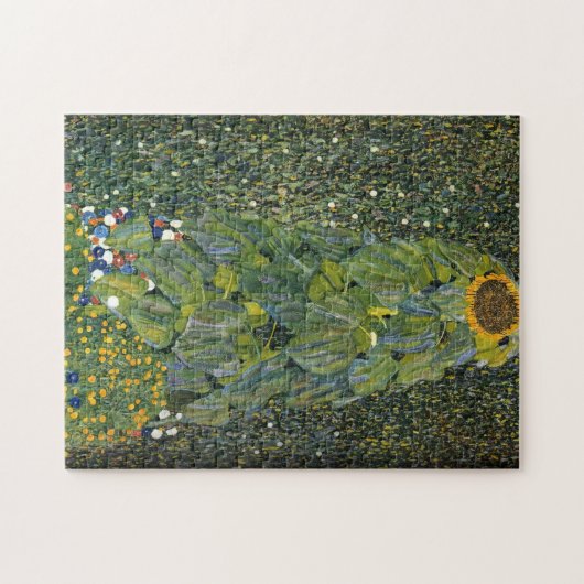 Puzzle Le tournesol de Gustav Klimt (Horizontal)