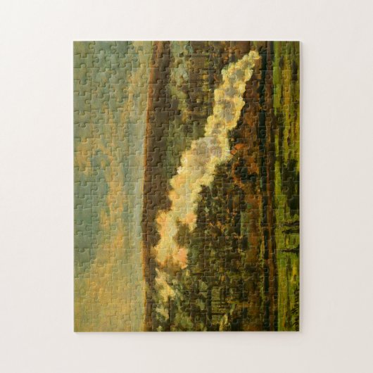 Puzzle Le Train Monet Fine Art (Vertical)