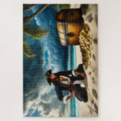 Puzzle Le trésor du pirate (Vertical)