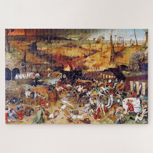 Puzzle Le triomphe de la mort, Pieter Bruegel (Horizontal)