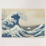 Puzzle Le tsunami<br><div class="desc">Tsunami de Hokusai 19th century jigsaw puzzle</div>