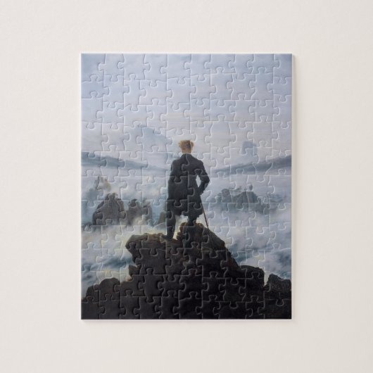 Puzzle Le vagabond au-dessus de la mer de brouillard (Vertical)