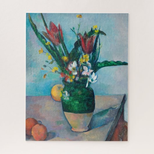 Puzzle Le Vase des Tulipes par Paul Cezanne (Vertical)