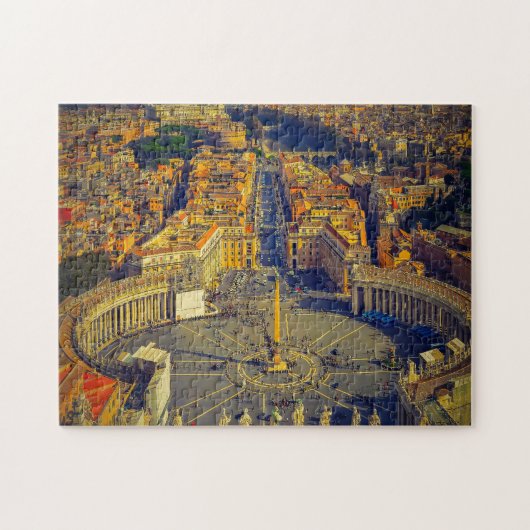 Puzzle Le Vatican Rome Italie. (Horizontal)