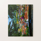 Puzzle Le Véritable Village Château Portugal-Obidos (Vertical)