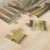 Puzzle Le viaduc à travers la vallée de Sankey, plaquent (Côté)