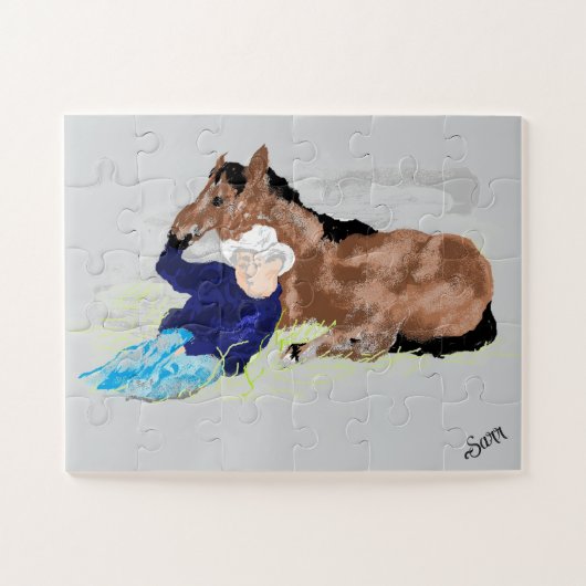 Puzzle : Le vieux corral (Horizontal)