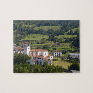 Puzzle Le village d'Amaiur dans la vallée de Baztan