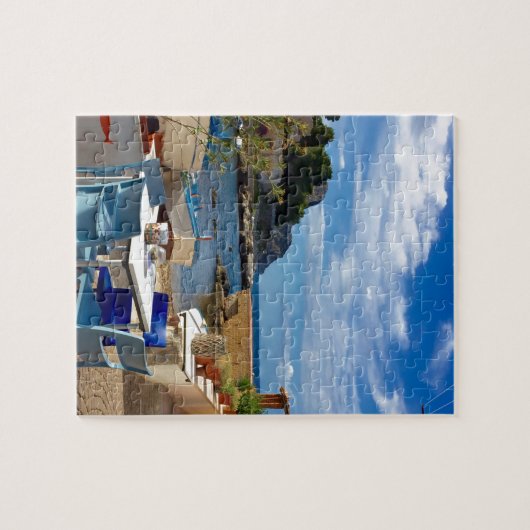 Puzzle Le village de pêche sicilien (Horizontal)