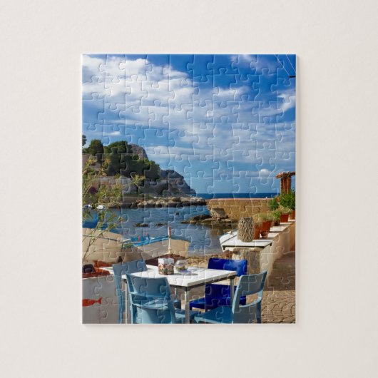 Puzzle Le village de pêche sicilien (Vertical)