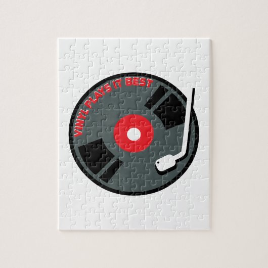 Puzzle Le vinyle le joue meilleur (Vertical)