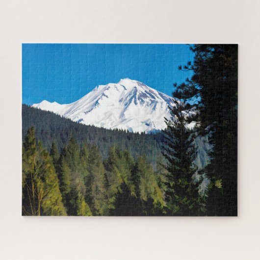 PUZZLE LE VISAGE DU MONT SHASTA (Horizontal)