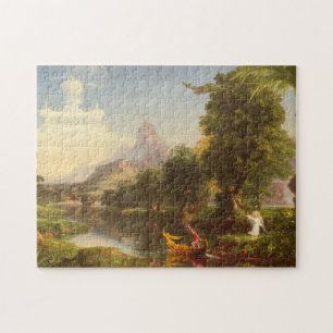 Puzzle Le voyage de la vie : Jeunesse par Thomas Cole