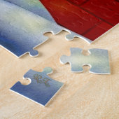 Puzzle Le Whimsey de Noël de l'atelier (Côté)