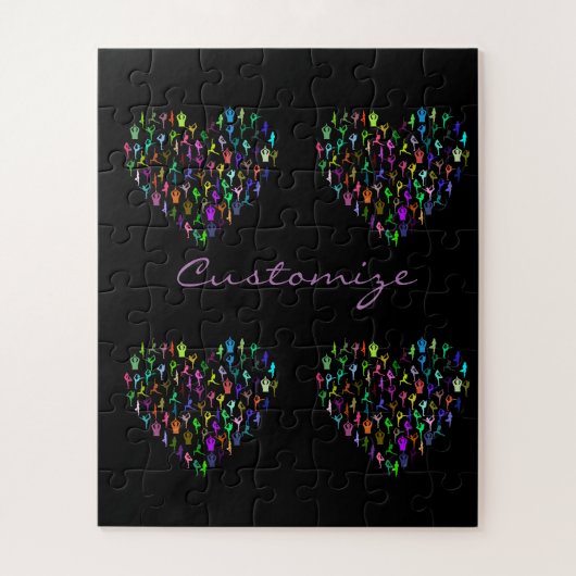 Puzzle Le Yoga Poses Coeur Thunder_Cove (Vertical)