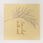 Puzzle leaf on the wind (Horizontal)