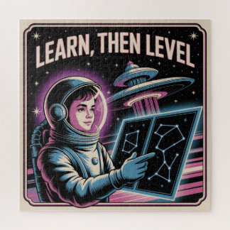 Puzzle Learn, Then Level